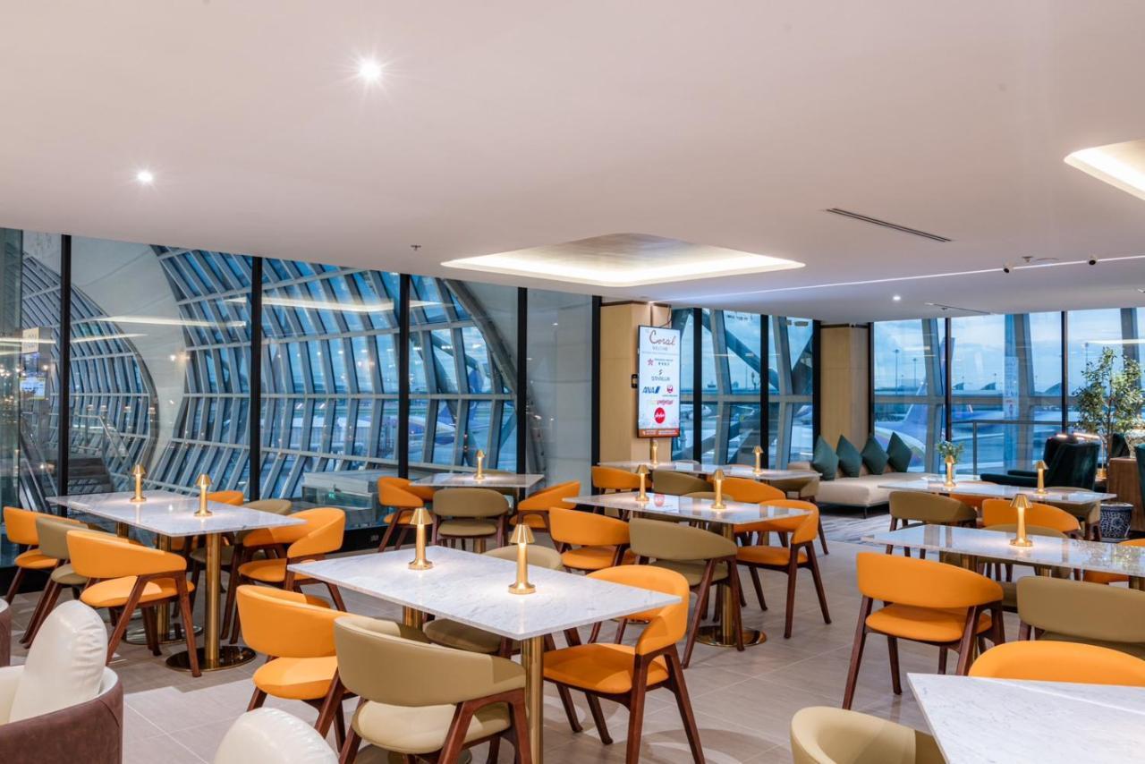 The Coral Cosmo Lounge Concourse C - Airport Lounge Service - International Transit Area - 6 Hours Stay Samut Prakan Exterior foto